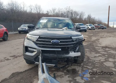 2021 Ford Explorer Xlt из США, поврежденный, VIN 1FMSK8DH4MGA22013